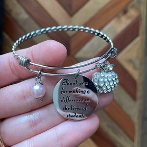 Teacher bracelet